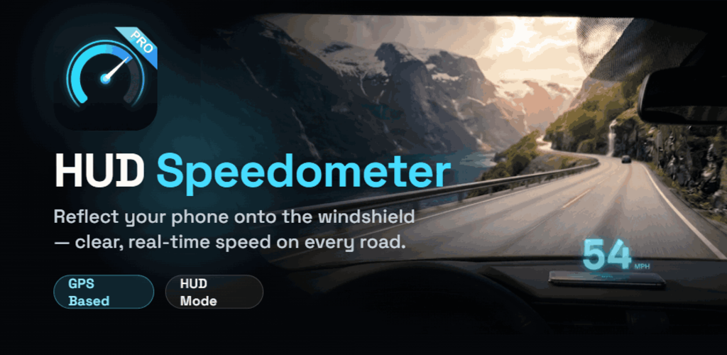 SpeedY HUD windshield mode