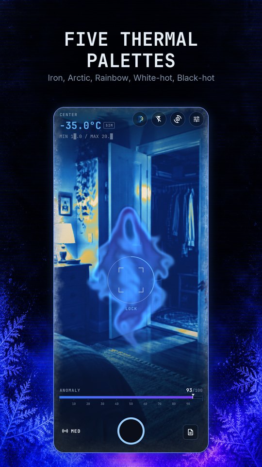 A figure in an open closet in the Arctic palette